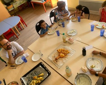 image Repas apr&egrave;s l'atelier cuisine